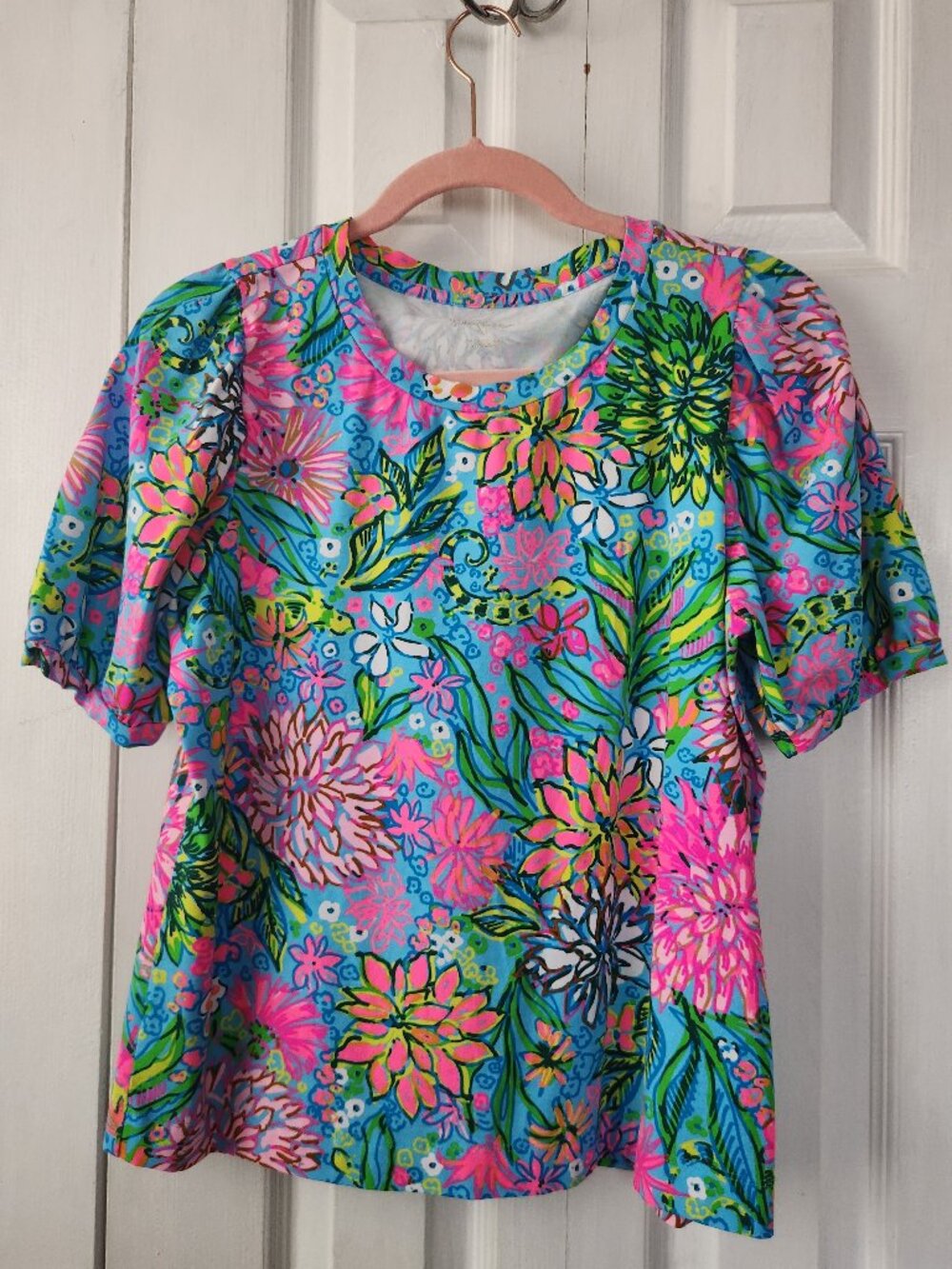 NWOT Lilly Pulitzer Rhett Knit Top Size Medium - Picture 2 of 8